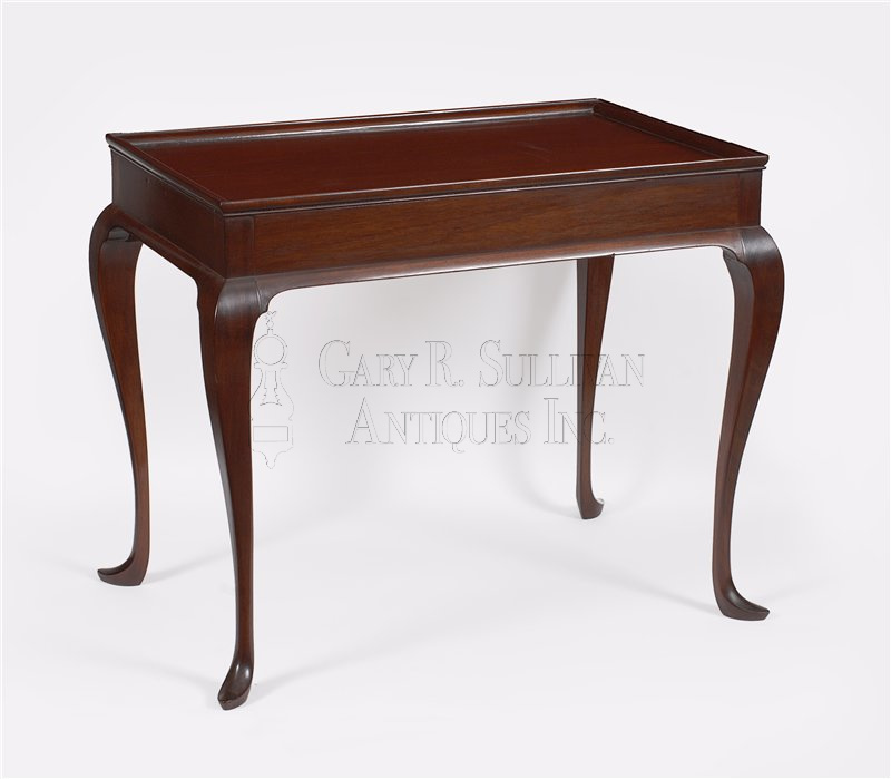 Queen Anne Tray Top Tea Table, Newport, RI
