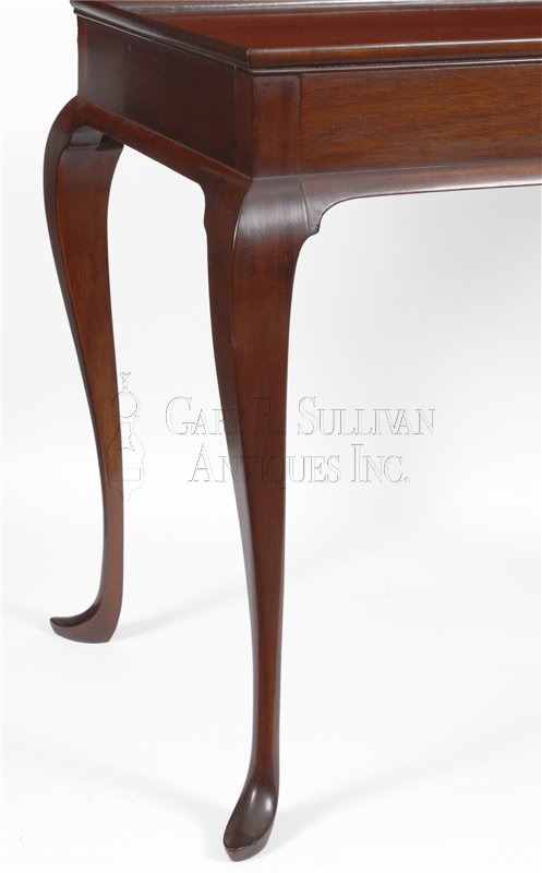 Queen Anne Tray Top Tea Table, Newport, RI