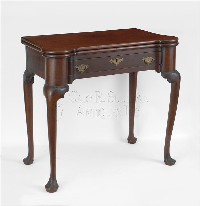Queen Anne Games Table, Boston, Mass