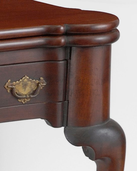Queen Anne Games Table, Boston, Mass