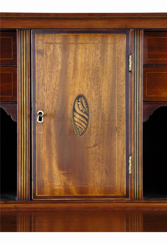 Inlaid Tambour Desk, Boston, Mass