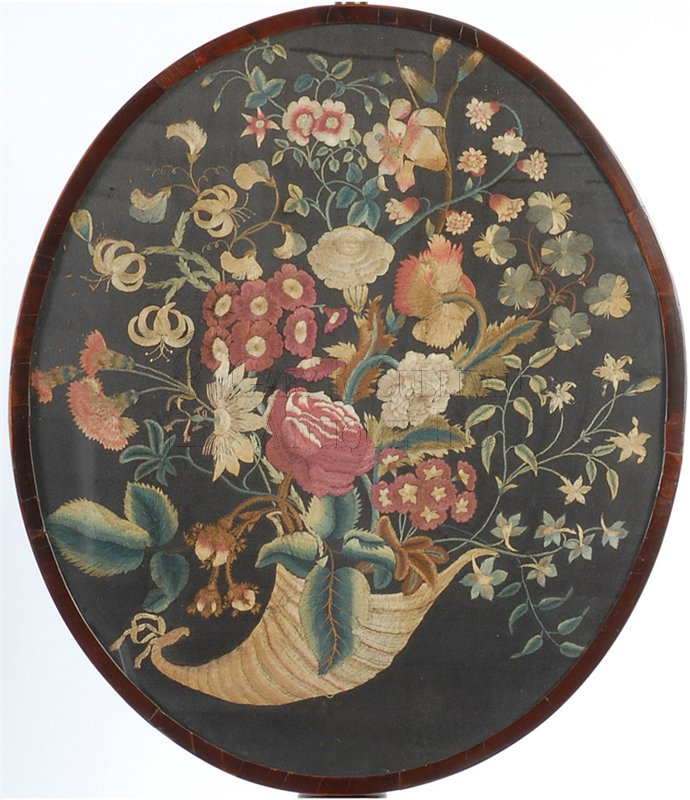 Chippendale Pole Screen, American Or British