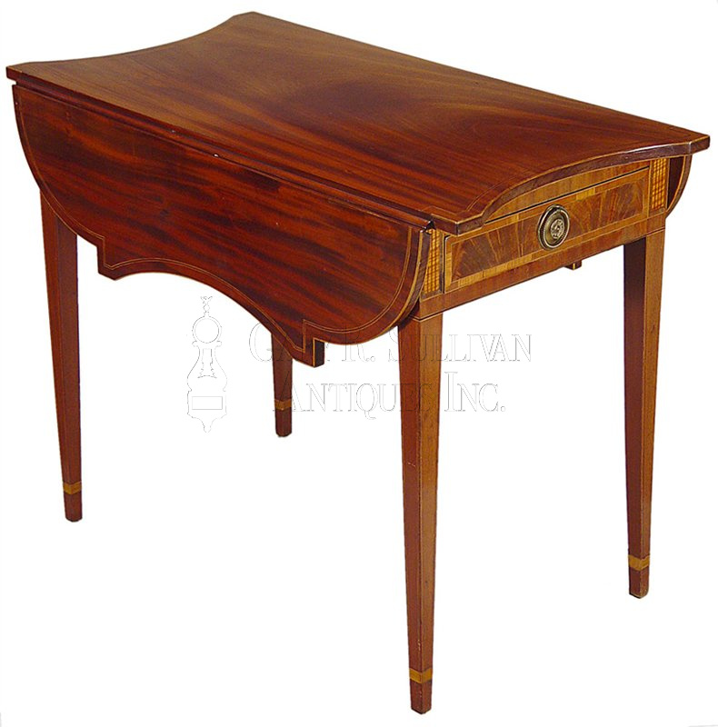 Pair of Pembroke Drop Leaf Tables, New York, NY