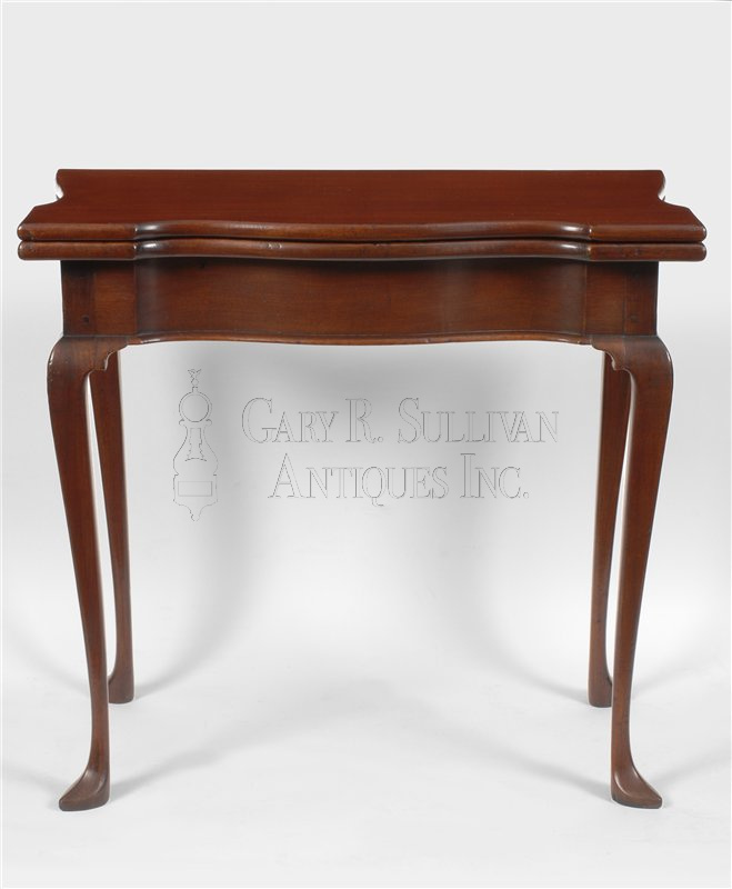 Queen Anne Games Table, Newport, RI