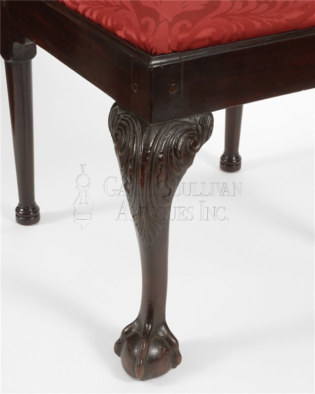 Chippendale corner chair (Boston, MA)