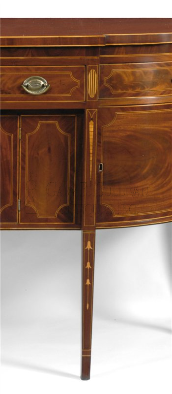 Federal Inlaid Sideboard, New York, NY