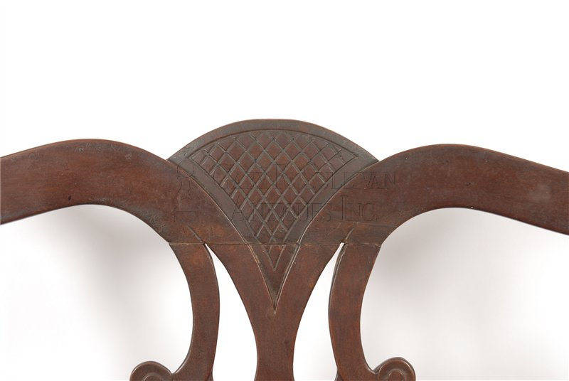 6 Chippendale mahogany dining chairs, (Newport, RI)