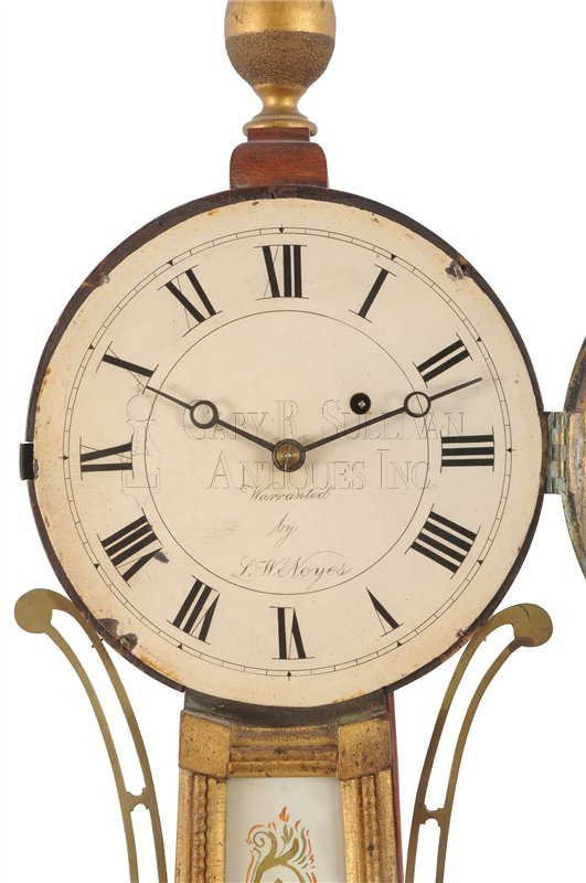 Leonard Noyes Banjo Clock (Nashua, NH)