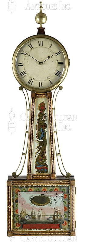 Daniel Munroe Banjo Clock (Concord, Mass.)